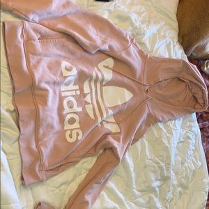 Adidas pink hoodie